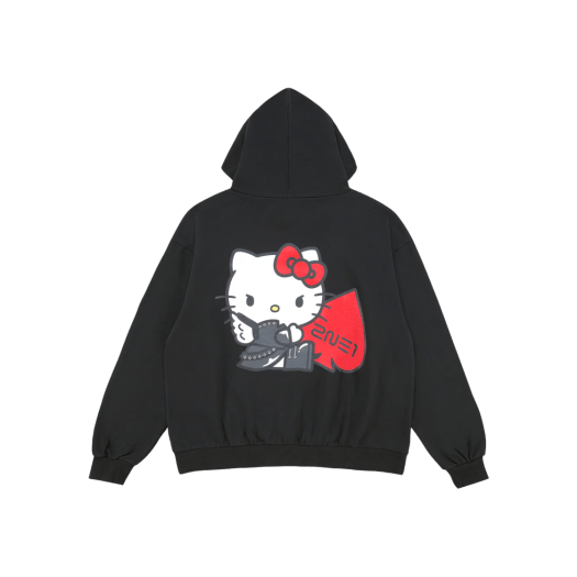 2NE1 x Hello Kitty Hoodie Black - OUR K - POP