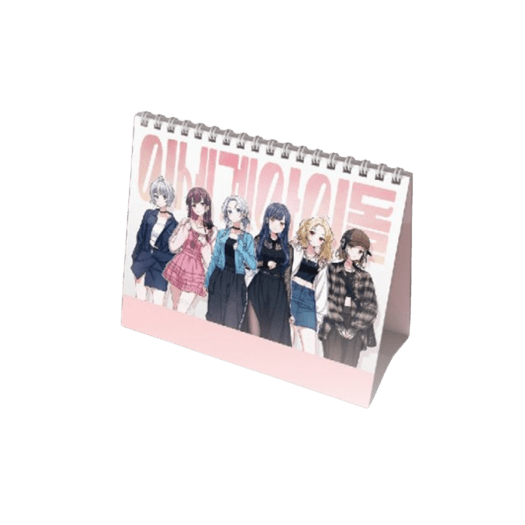 Woowakgood Isegye Idol x Twozzim 2025 Calender & Photo Card Set A - OUR K - POP