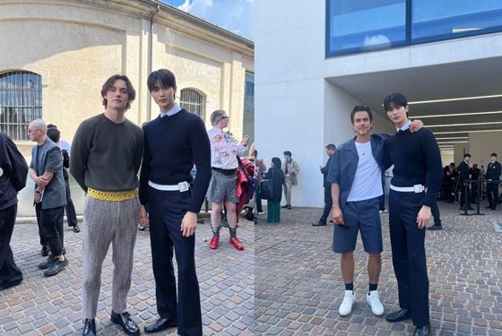 190cm Bae Noo-seok Stands Taller Than Celebs in Milan - OUR K-POP