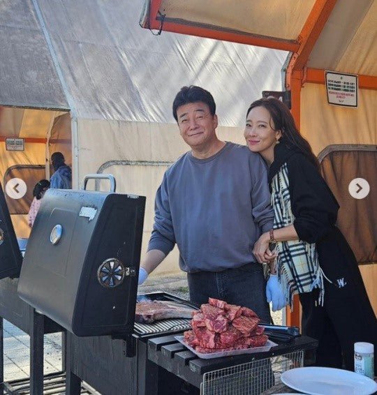 Actress So Yoo-jin Shares Heartwarming Glamping Moments with Husband Baek Jong-won and Their Family - OUR K-POP