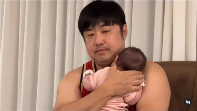 Comedian Kang Jae-jun's late-night cravings interrupted by son, revealing the hilarious struggles of new parenthood. - OUR K-POP