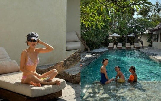 Kim Nayeong Shares Stunning Vacation Moments in Bali with Her Two Sons While Wearing Irresistible Swimwear - OUR K-POP