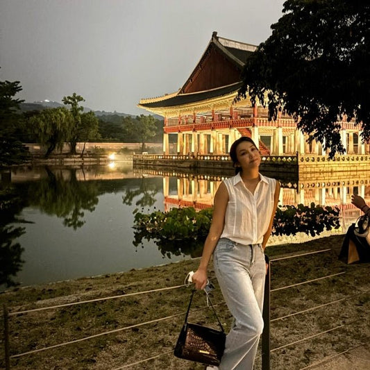 Kim Ok-bin Enjoys Evening Visit to Gyeongbokgung Palace, Excites Fans with Stunning Photos - OUR K-POP