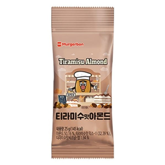 [Murgerbon] - Tiramisu Flavored Almonds 25g