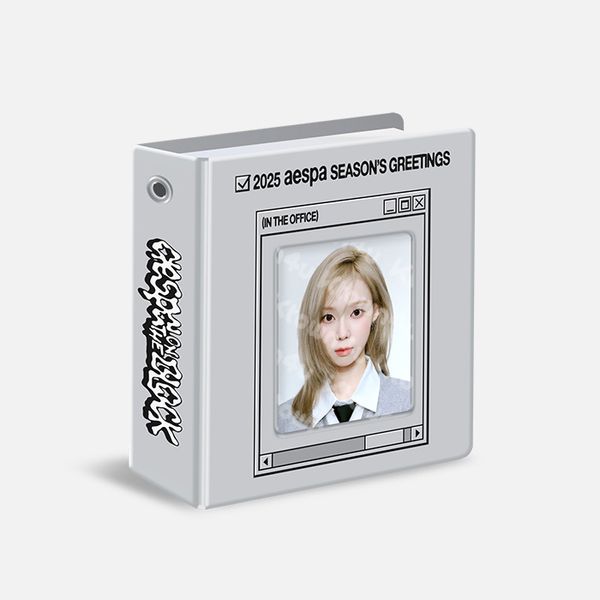 [2/12~ delivery] aespa - [2025 SM ARTIST SEASON'S GREETINGS MD] MINI COLLECT BOOK - OUR K - POP