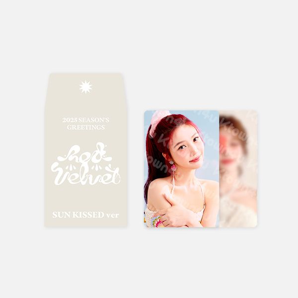 [2/12~ delivery] Red Velvet - [2025 SM ARTIST SEASON'S GREETINGS MD] RANDOM TRADING CARD (B Ver.) - OUR K - POP