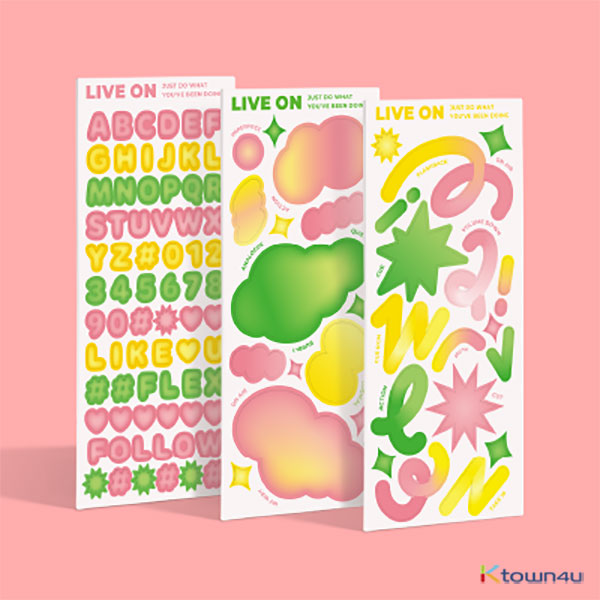 [PLAYLIST] LIVE ON deco sticker SET