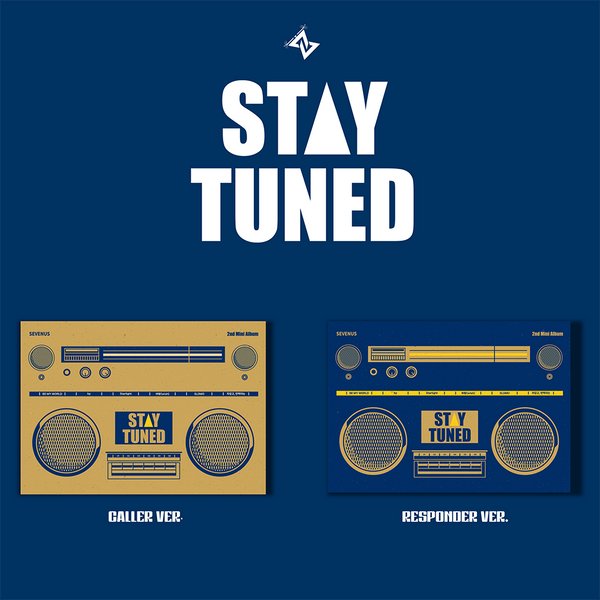 [2CD SET] SEVENUS - 2nd Mini Album [STAY TUNED] - OUR K - POP