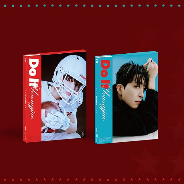 [2CD SET] Youngjae - 1st Full Album [Do It] (Blue ver. + Red ver.) - OUR K - POP