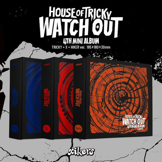 [3CD SET] xikers - 4th Mini Album [HOUSE OF TRICKY : WATCH OUT] - OUR K - POP