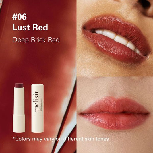 [Melixir] Vegan Lip Butter 06 Lust Red