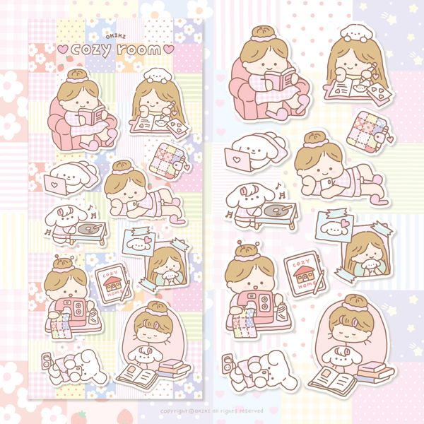 [OKIKI] Cozy room sticker