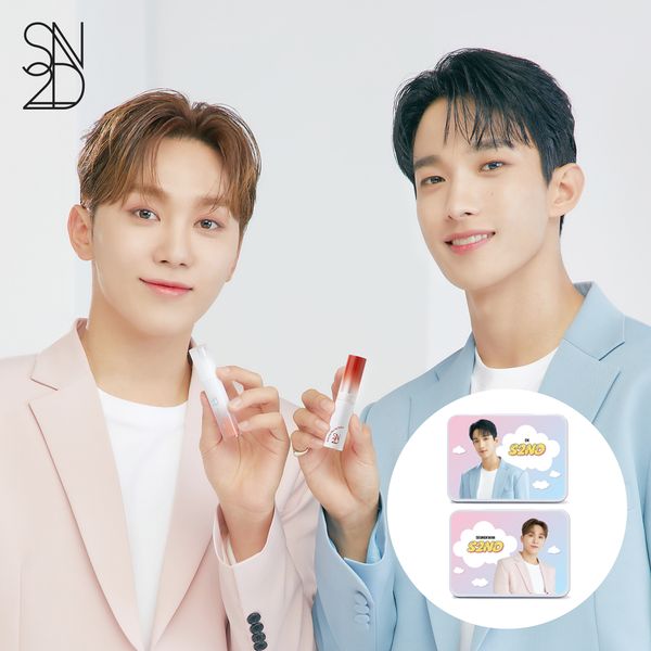 [S2ND]SEUNGKWAN LIP BALM & TINT SET(TIN CASE ver.)