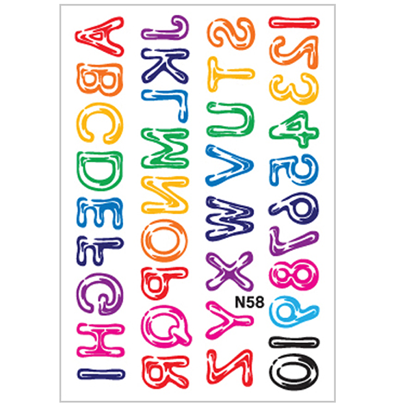 ★Special Price!★ Alphabet Tattoo1