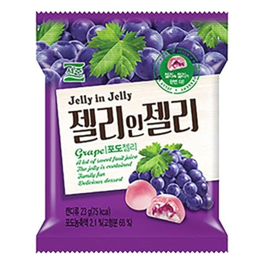 [SEOJU] - Jelly in Jelly Grape 23g