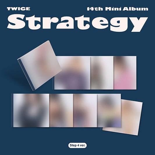 [9CD SET] TWICE - 14TH MINI ALBUM [STRATEGY] (Step4 Ver.) (Digipack Ver.) - OUR K - POP