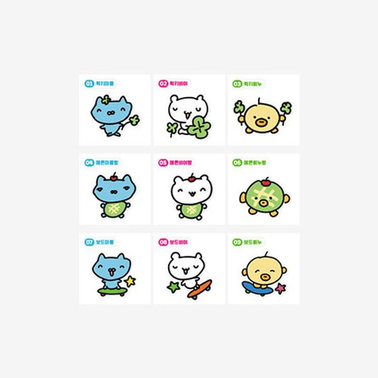 [SPARKY] Doodle SPARKY Random Seal sticker 5p