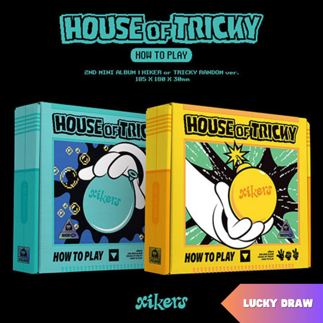 XIKERS - HOUSE OF TRICKY HOW TO PLAY 2ND MINI ALBUM WITHMUU 3RD LUCKY DRAW EVENT