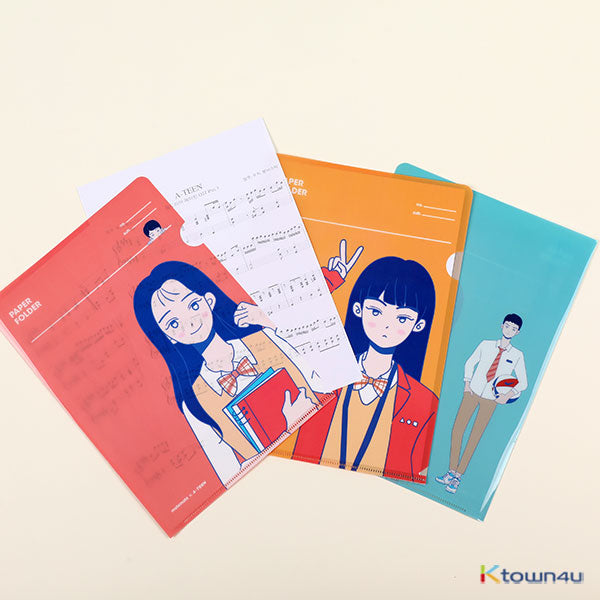 [PLAYLIST] A TEEN paper folder SET