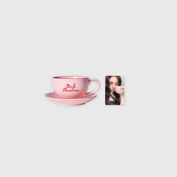 aespa - [2024 PINK CHRISTMAS] PINK CHRISTMAS CUP & SAUCER SET - OUR K - POP