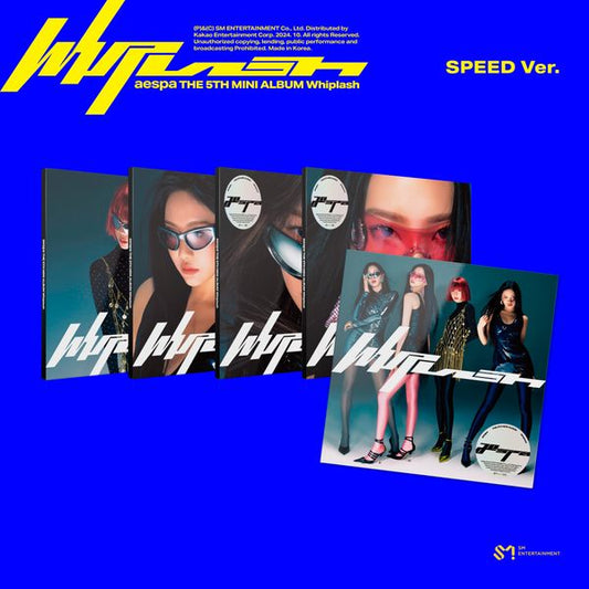 aespa - 5th Mini Album [Whiplash] (SPEED Ver.) (Random Ver.) - OUR K - POP