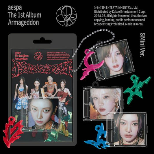 aespa - The 1st Album [Armageddon] (SMini Ver.) (Smart Album) (Random Ver.) - OUR K - POP