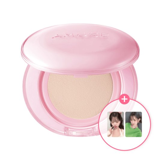 [AMUSE] DEW POWER VEGAN CUSHION 1.5 NATURAL - OUR K - POP