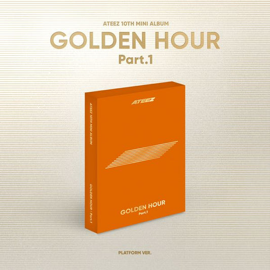 ATEEZ - 10th Mini Album [GOLDEN HOUR : Part.1] (Platform Ver.) - OUR K - POP