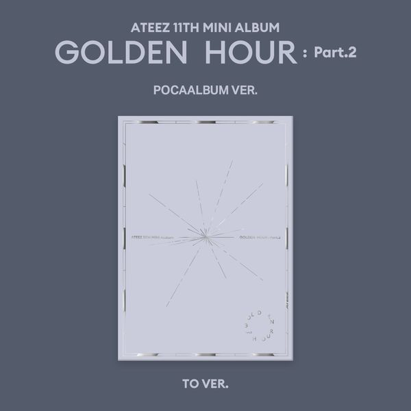 ATEEZ - 11th Mini Album [GOLDEN HOUR : Part.2] (POCAALBUM) (To Ver.) - OUR K - POP