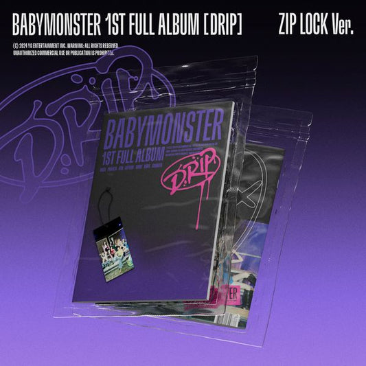 BABYMONSTER - 1st FULL Album [DRIP] (ZIP LOCK Ver.) - OUR K - POP