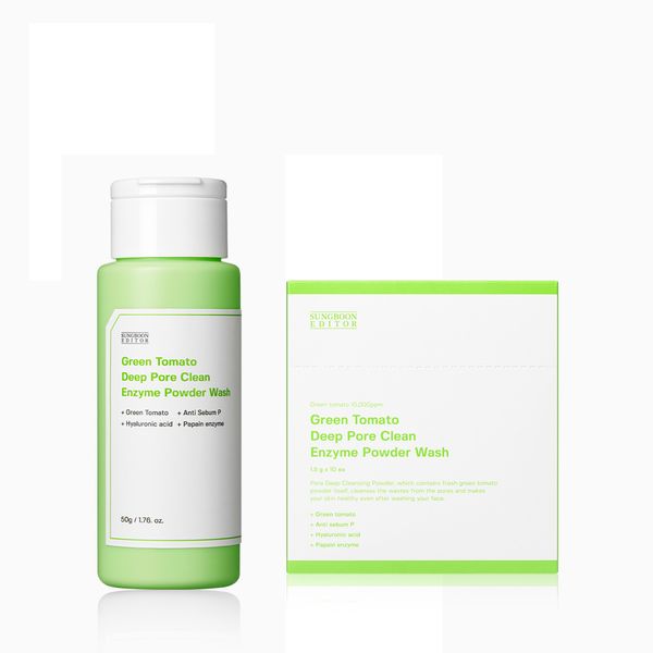 [Sungboon Editor] Green Tomato Deep Pore Clean Enzyme Powder Wash