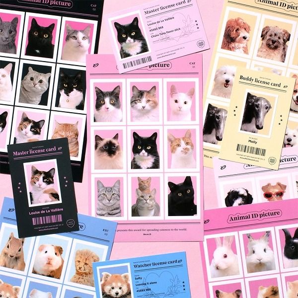 Be on :D Animal Lover Sticker [+ ID card] - OUR K - POP