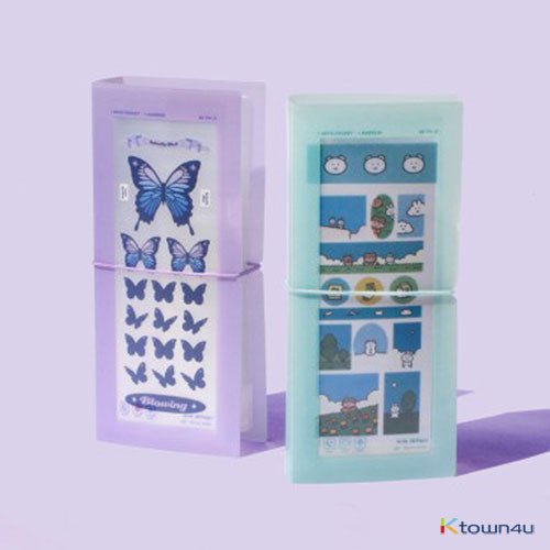 [Be on :D] Deco pocket Seal Sticker File Double(sticker storage)_mint - OUR K - POP