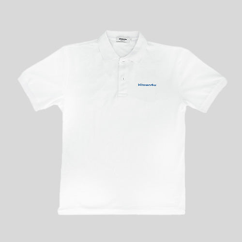 Ktown4u Basic Polo Shirts [White] (4sizes)