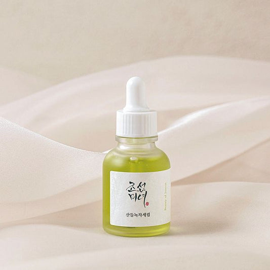 [BEAUTY OF JOSEON] Calming Serum : Green tea + Panthenol 30ml - OUR K - POP