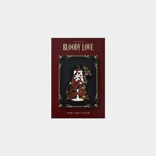 BLOODY LOVE - Metal Badge A ver. - OUR K - POP