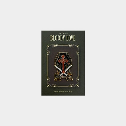 BLOODY LOVE - Metal Badge C ver. - OUR K - POP