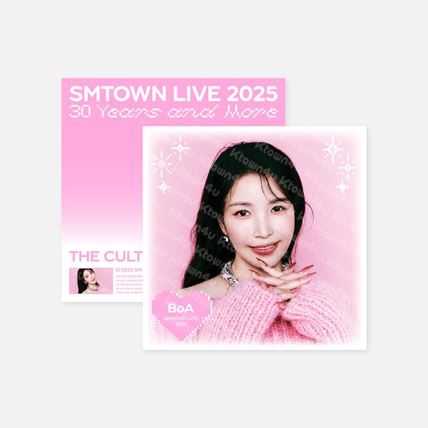 BoA - [SMTOWN LIVE 2025] LP POSTER SET - OUR K - POP