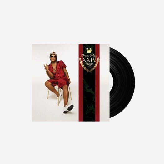 Bruno Mars 24K Magic LP Black - OUR K - POP