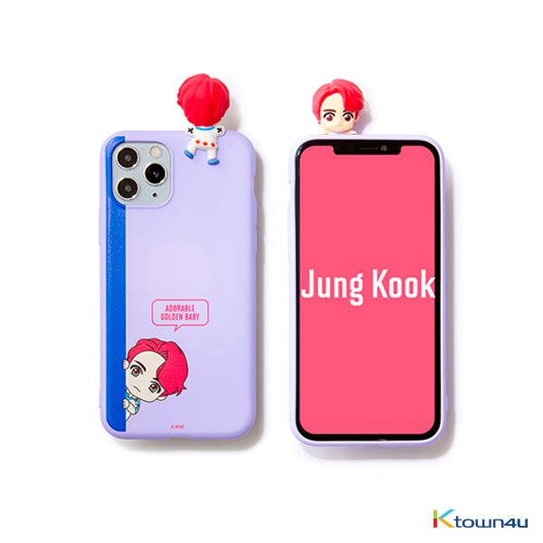 BTS - BTS Character Figure Color Jelly Case_Peek - a - boo (JUNG KOOK) - OUR K - POP