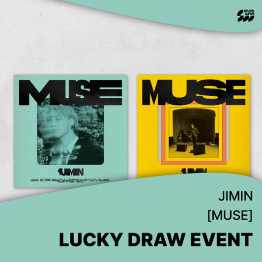 BTS JIMIN - MUSE SOLO 2ND ALBUM SOUNDWAVE LUCKY DRAW EVENT PHOTOBOOK SET - OUR K - POP