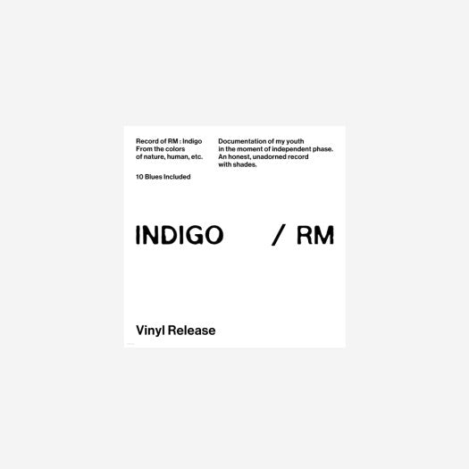 BTS RM Indigo LP - OUR K - POP