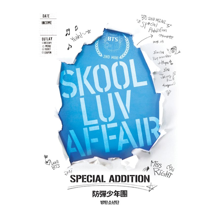 BTS - Skool Luv Affair Special Addition - OUR K - POP