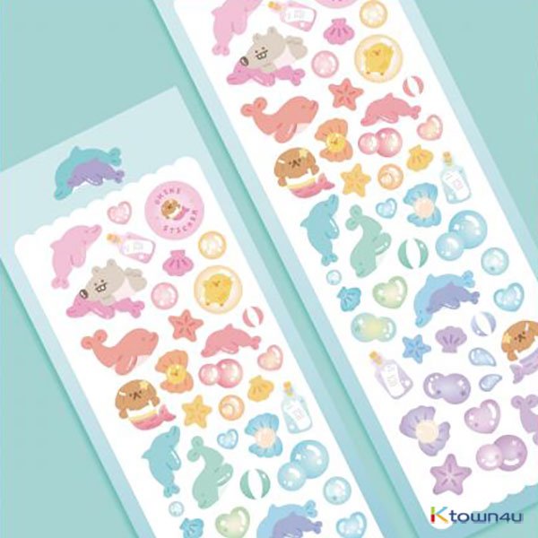 bubble dolphin Sticker - OUR K - POP