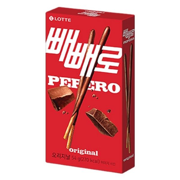 [Lotte] - wellfood Pepero original 54g