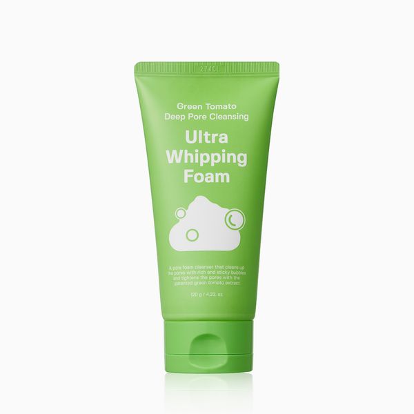 [Sungboon Editor] Green Tomato Deep Pore Cleansing Ultra Whipping Foam