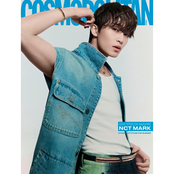 COSMOPOLITAN 2024.06 C Type (Cover : NCT : MARK / Contents : NCT : MARK 16p, TWICE : NAYEON 10p) - OUR K - POP