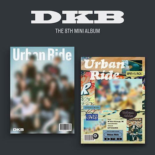 DKB - URBAN RIDE 8TH MINI ALBUM RANDOM - OUR K - POP