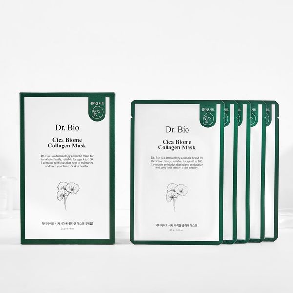 [Dr.Bio] Cica Biome Collagen Mask (5ps)/ - OUR K - POP