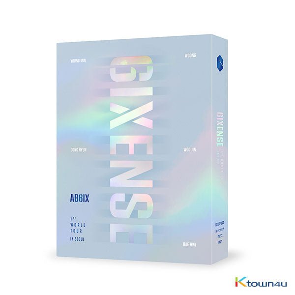 [DVD] AB6IX - AB6IX 1ST WORLD TOUR <6IXENSE> IN SEOUL DVD - OUR K - POP